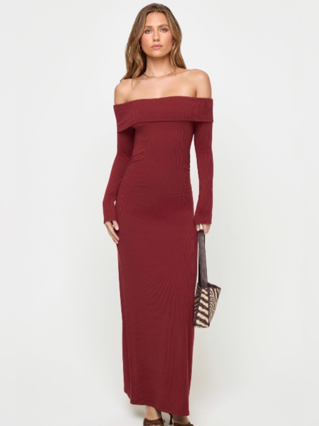L*Space Carrie Dress In Sangria Sz M